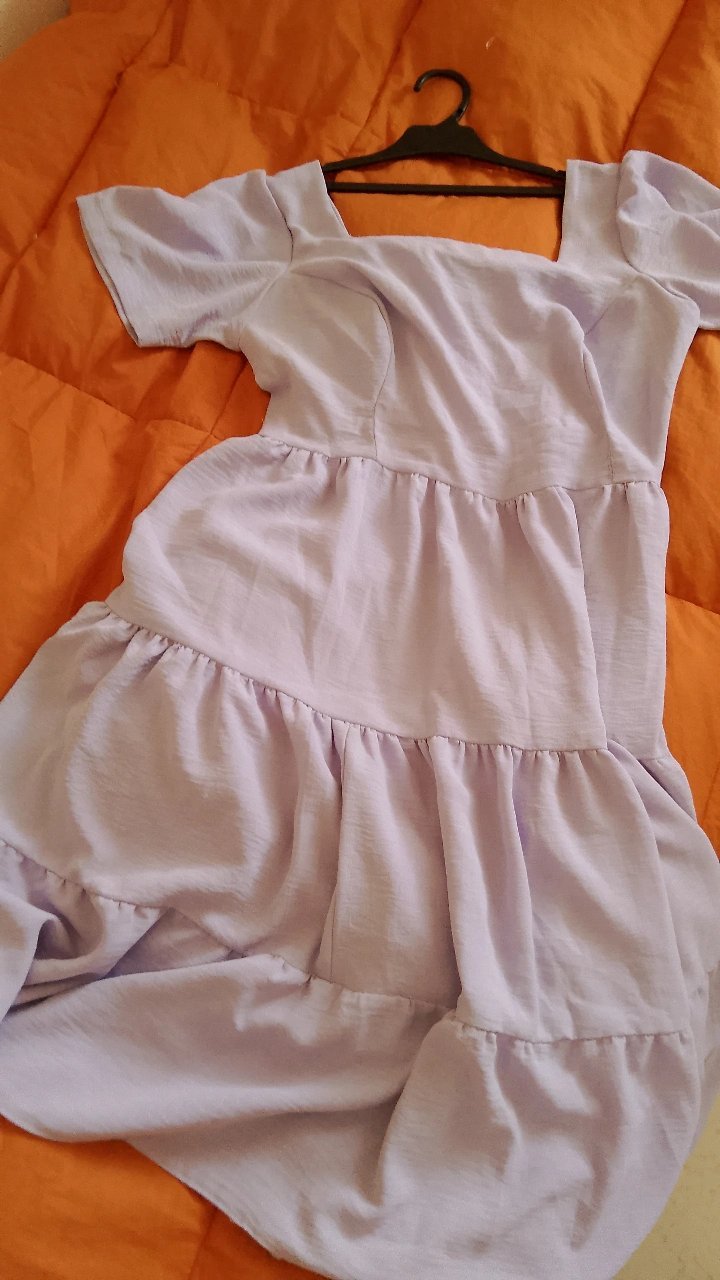Robe violet 