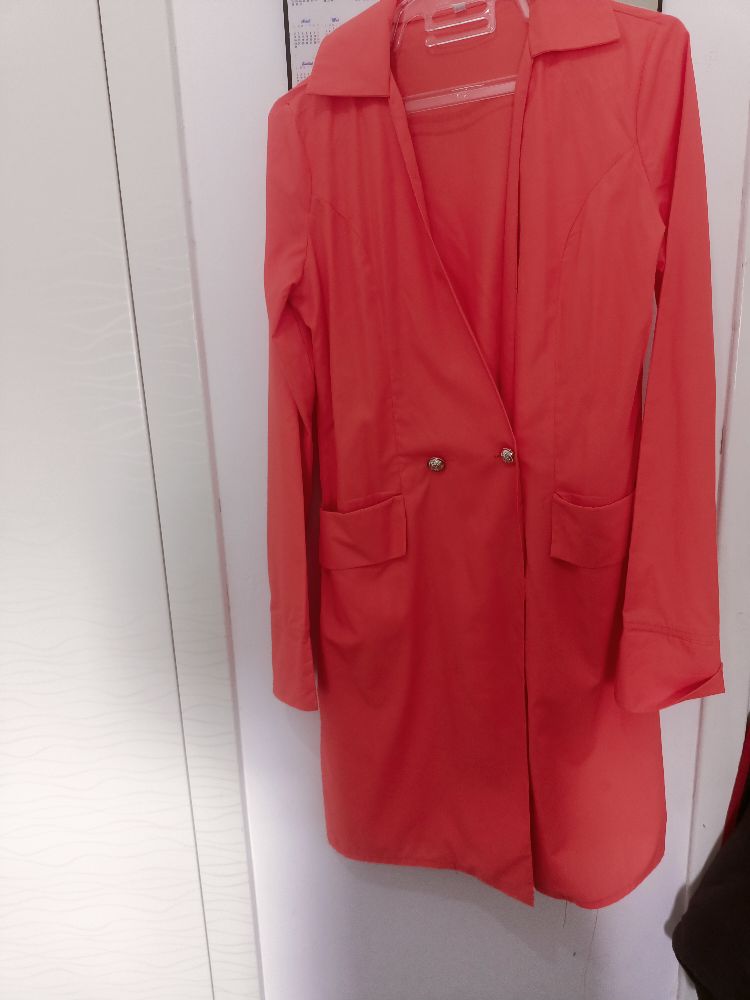 Robe blazer orange 