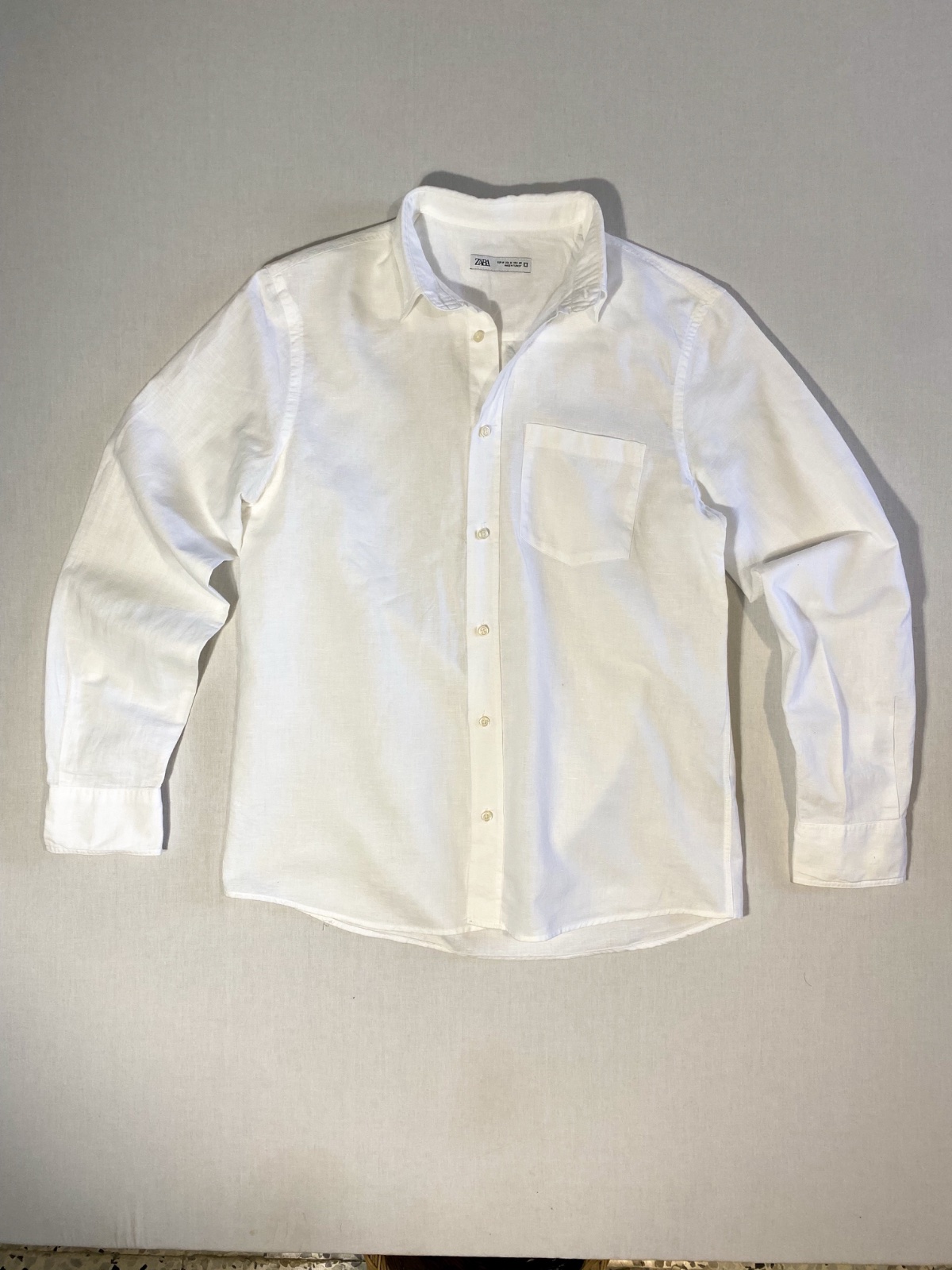Chemise ZARA en lin homme 