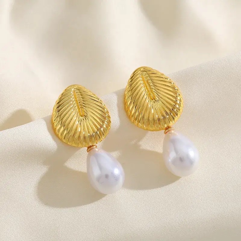 Boucles d'oreilles coquillage🐚