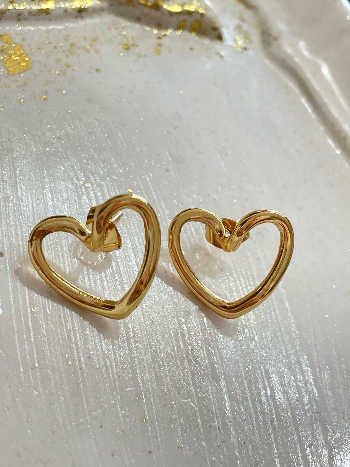 Boucles d'oreilles cœur 
