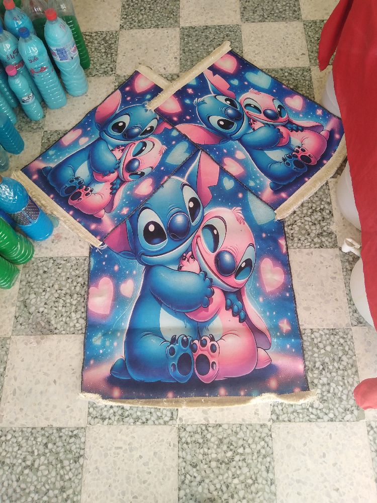 Tapis 3pcs stitch
