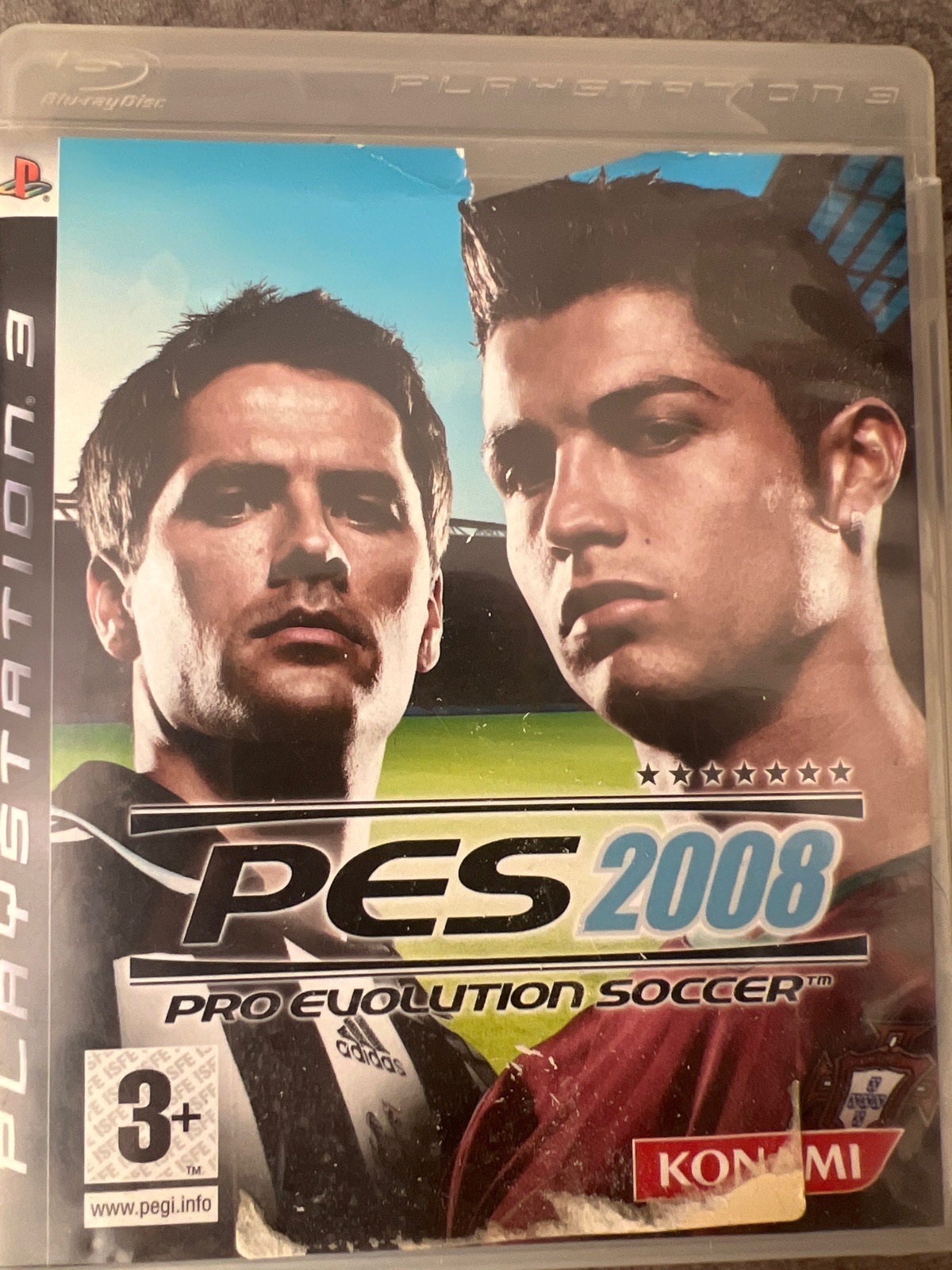 Cd pes 2008 ps3