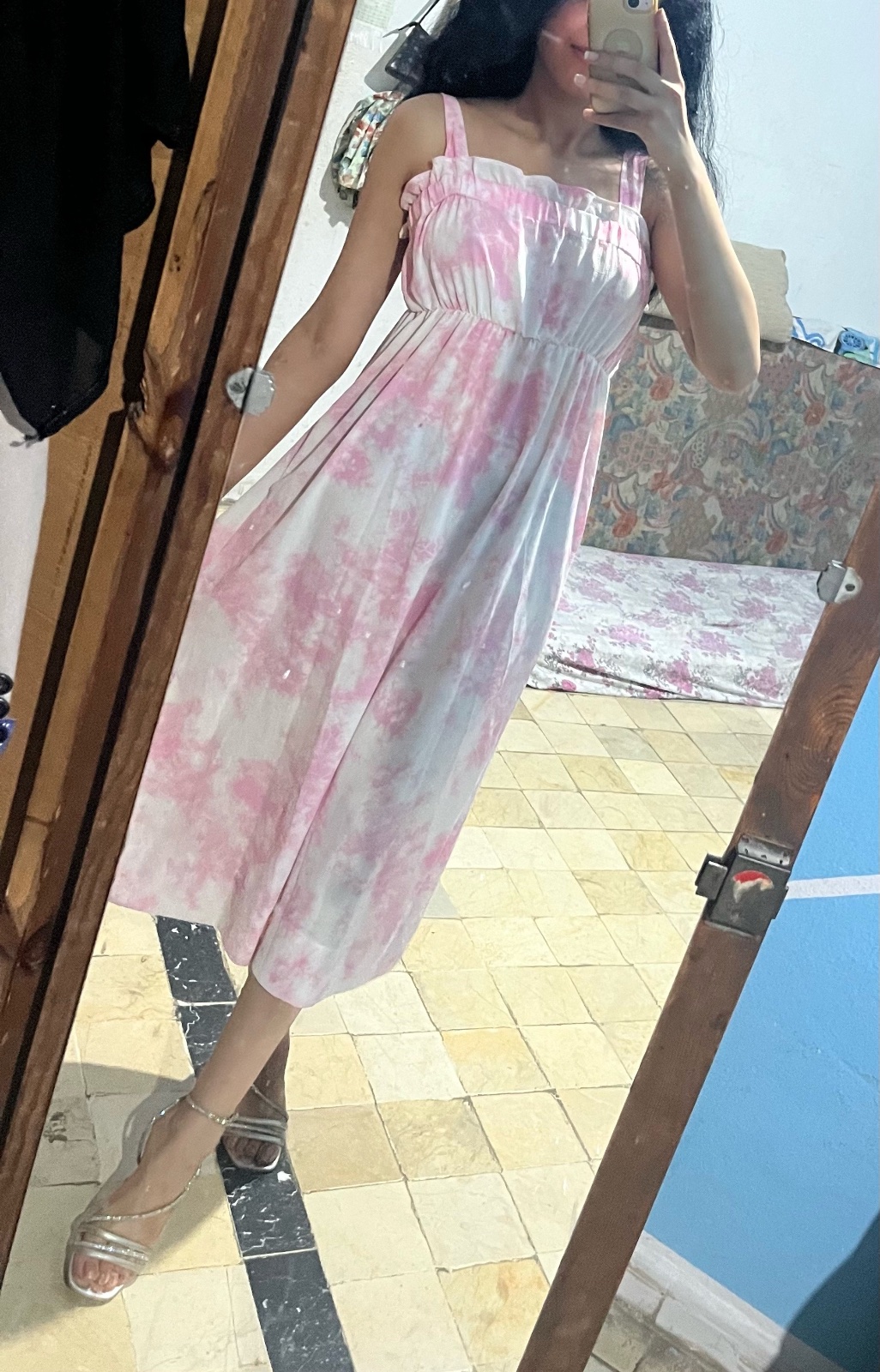 Robe rose
