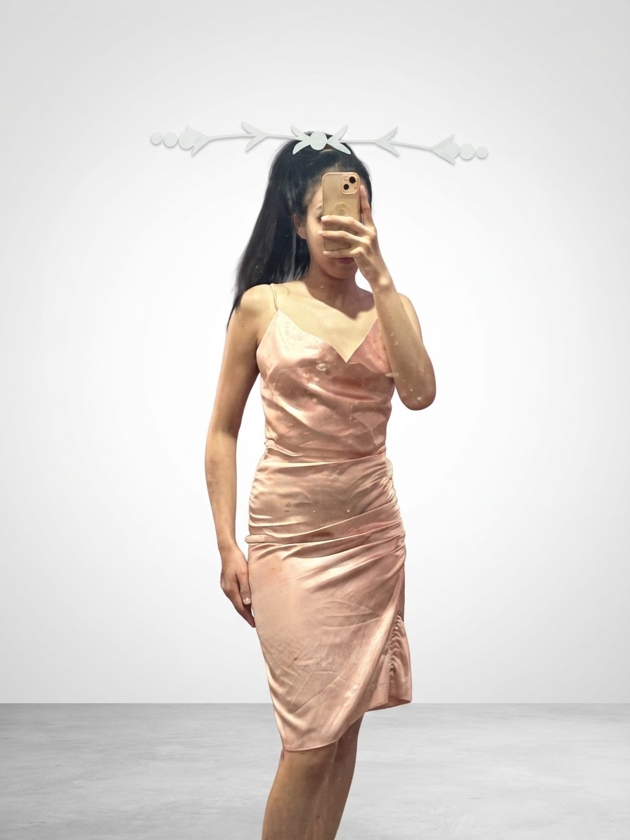 Robe satin