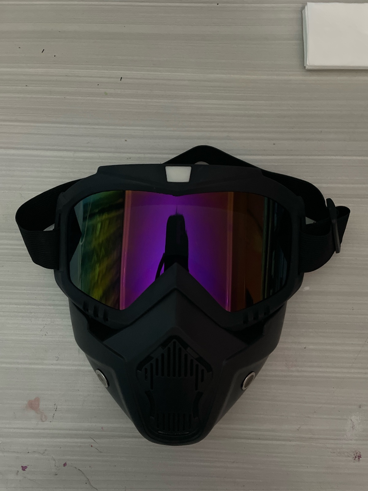 Masque moto jdid moch mesta3mel jemla