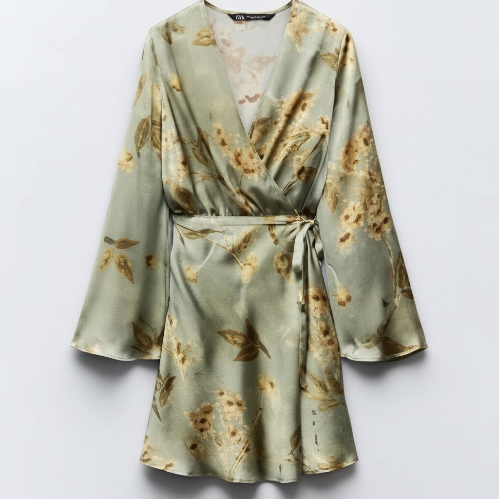 Robe Zara XL magnifique tissu