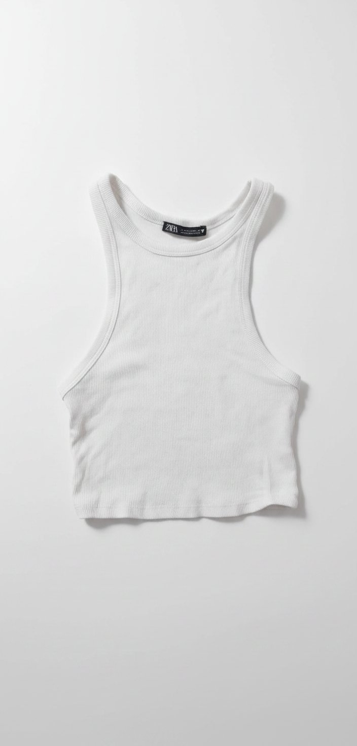Débardeur crop top femme