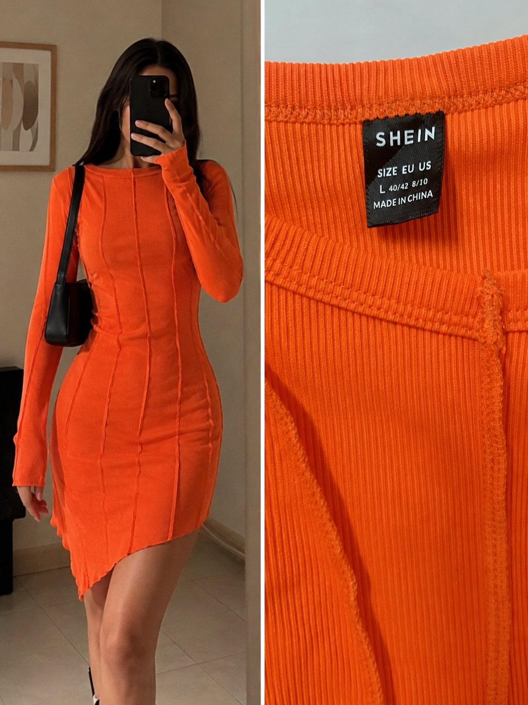 Robe asymétrique 