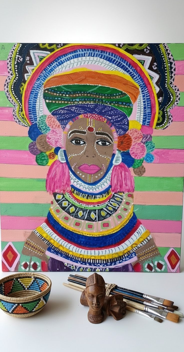 Tableau mural décoratif peinture huile 