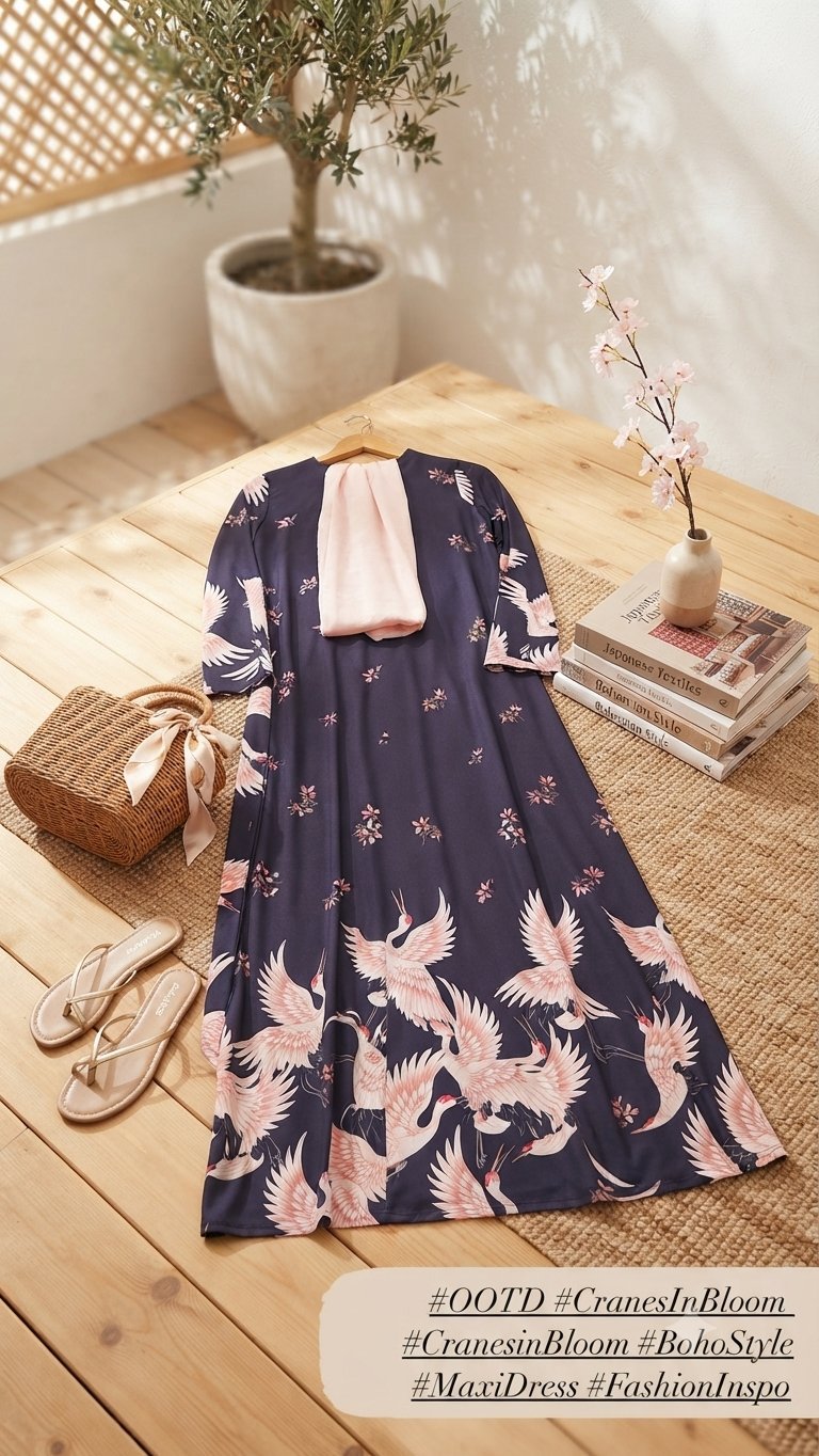 Robe avec sa foulard 