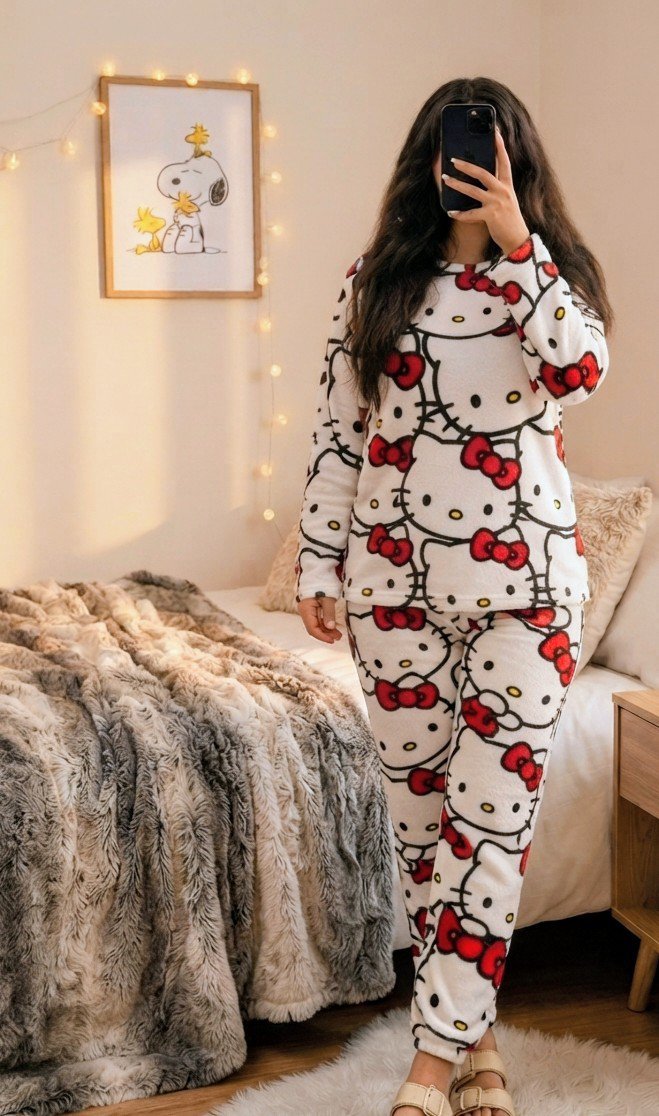 Pyjama demi polaire 