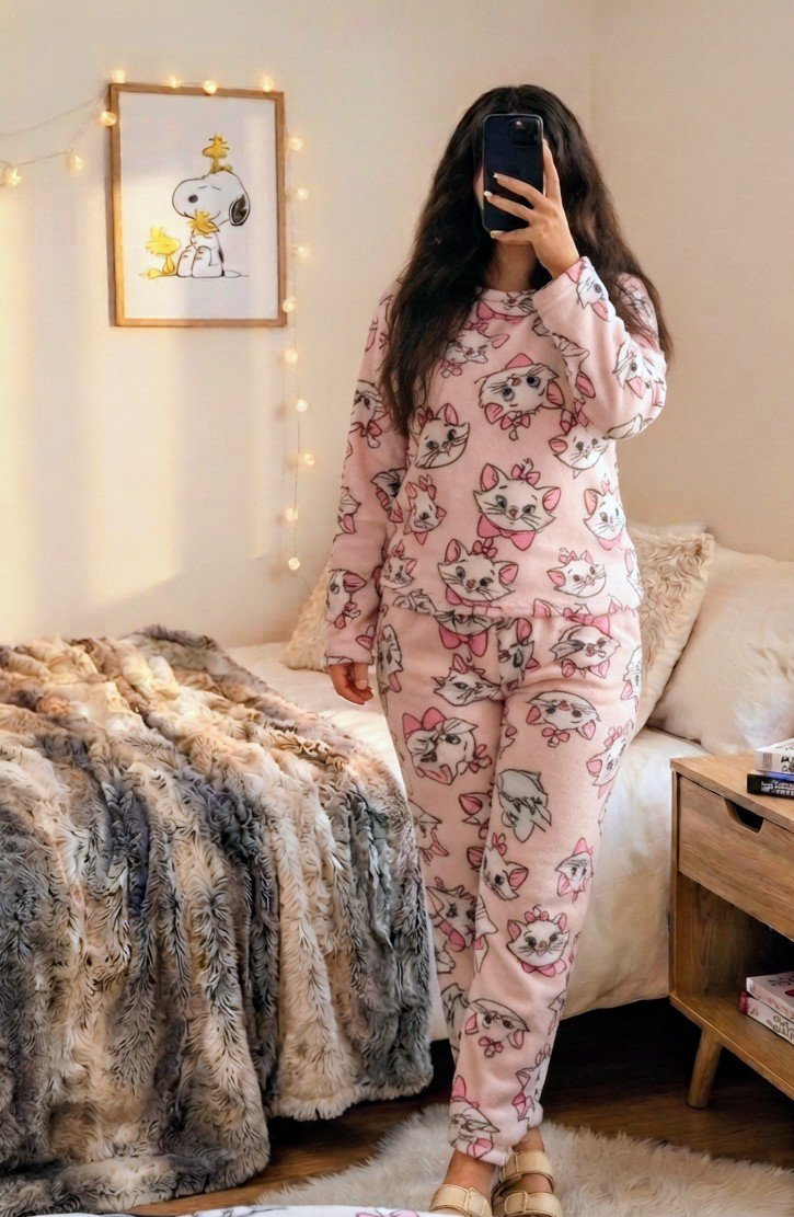 Pyjama demi polaire L