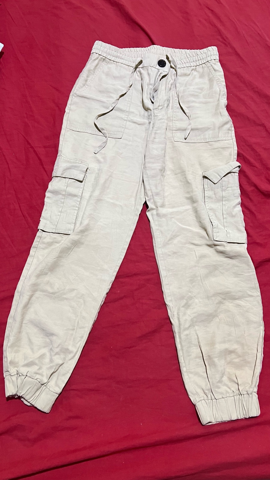 Pantalon cargo zara 