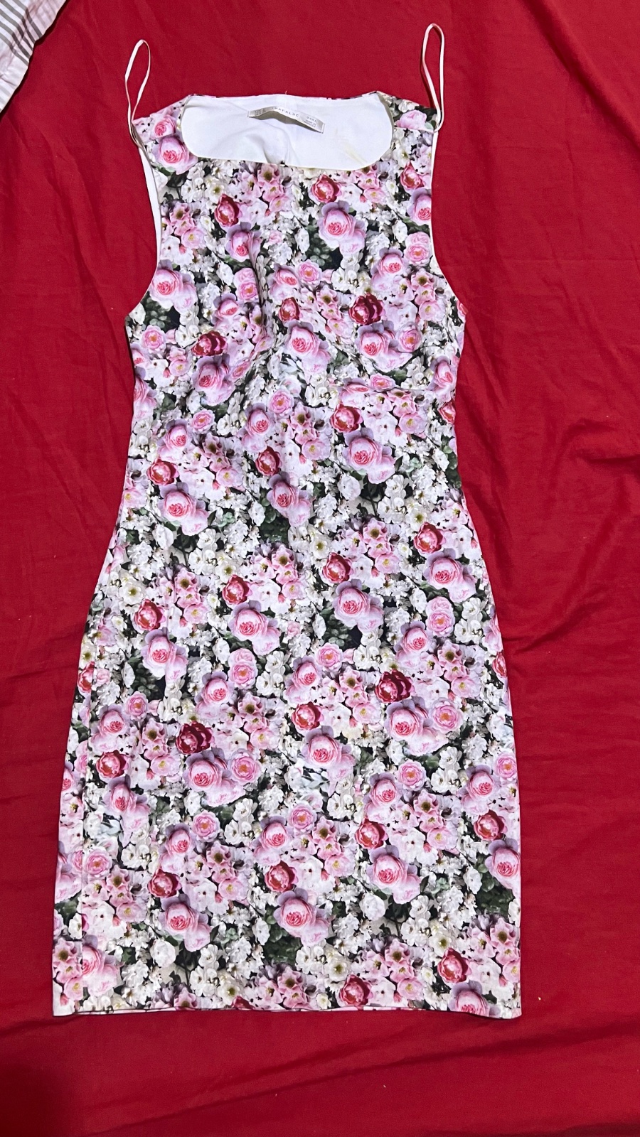 Robe mini fleurie 