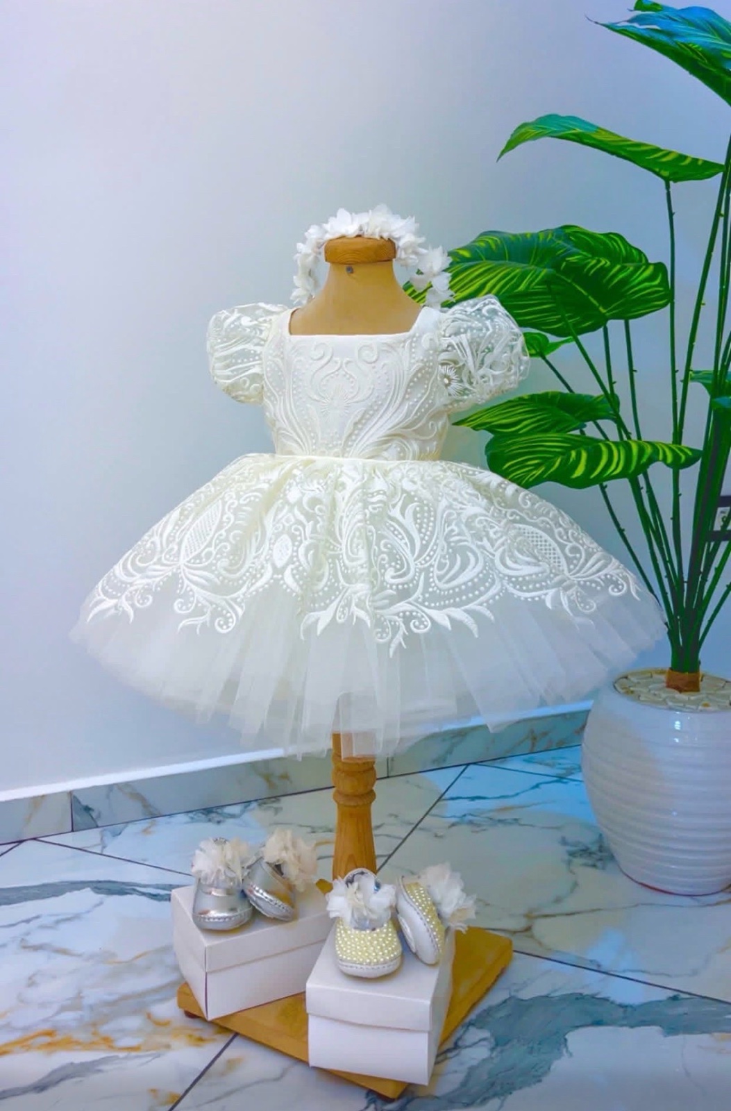 Robe blanche 