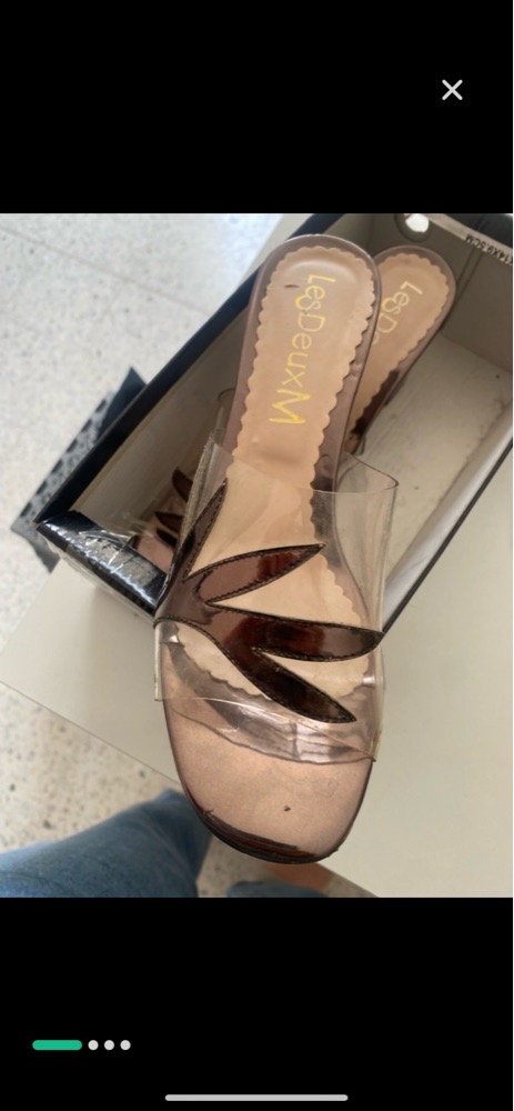 Mules à talon