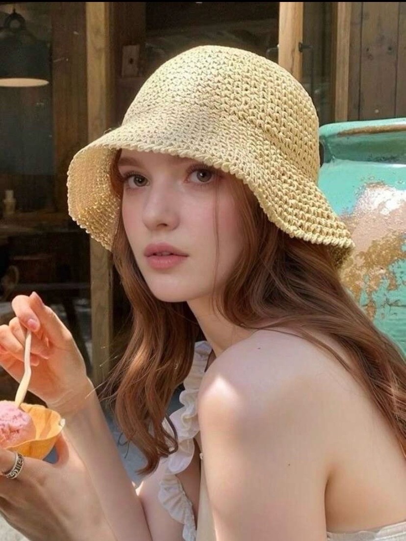 Chapeau en paille
