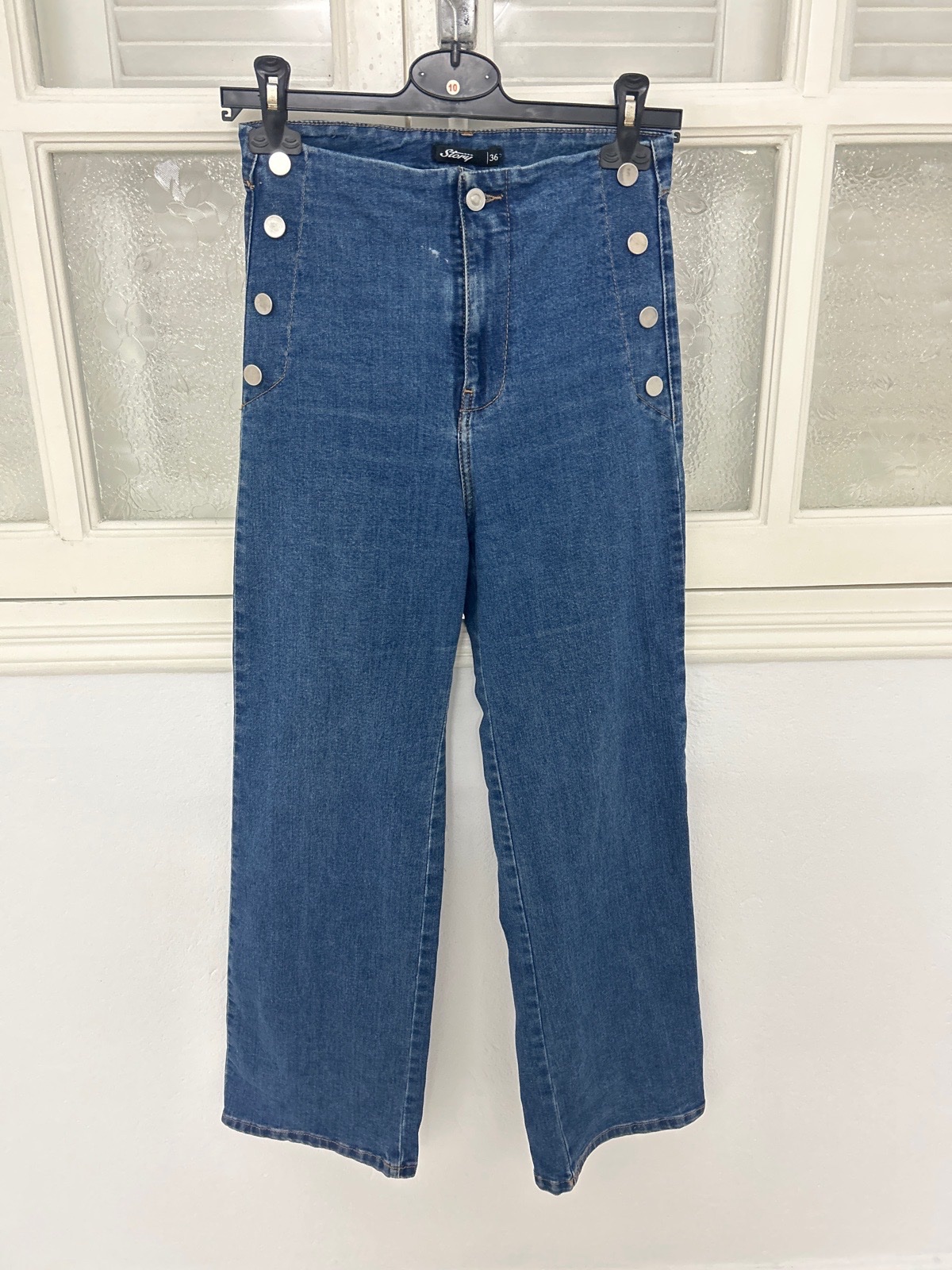 Pantalon jean femme