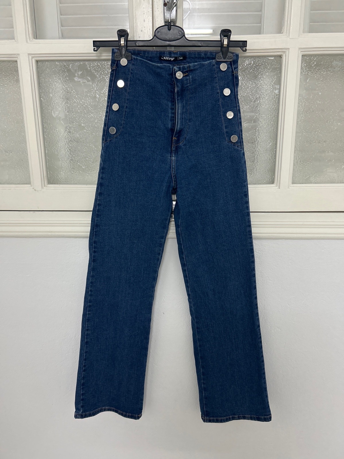 Pantalon en jean femme