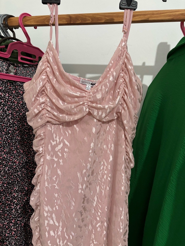 Robe mini bretelles