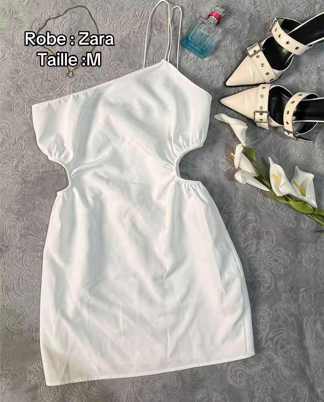 Zara robe blanche 