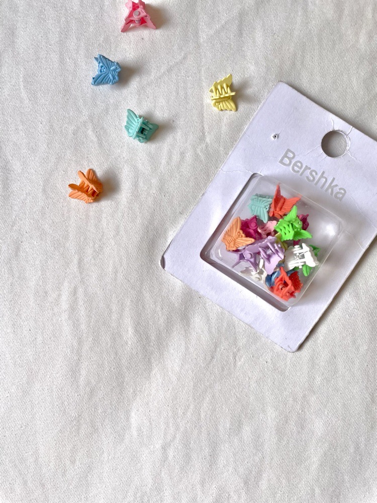 hair clips butterfly /pince a cheveux papillon bershka