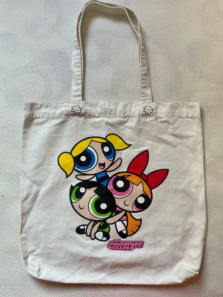 Tote bag bershka edition limité power puff girls