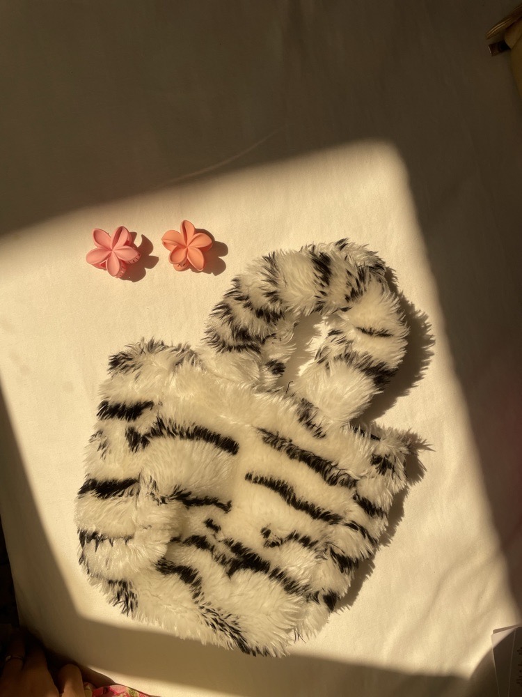 sac forrure zebre 