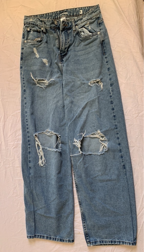 Pantalon jeans dechirer 