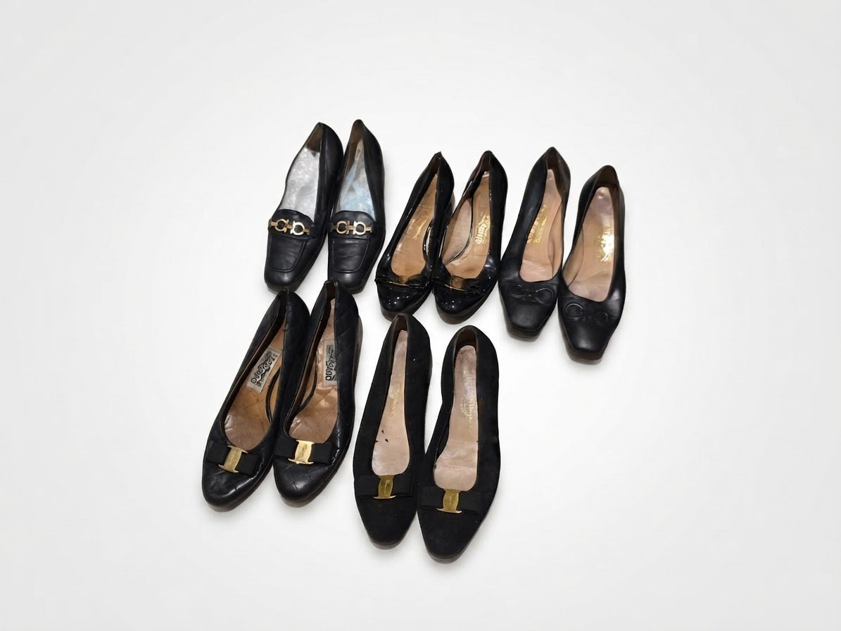 Lot de 5 ballerines Ferragamo