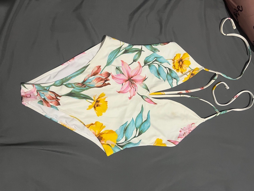 Maillot fleuri 