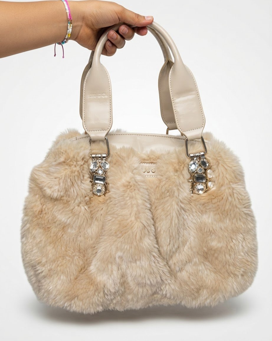 Sac fourrure vintage 