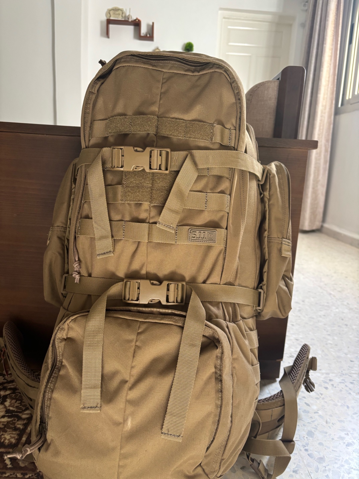 Sac à dos 5.11 tactical 60L cacheté