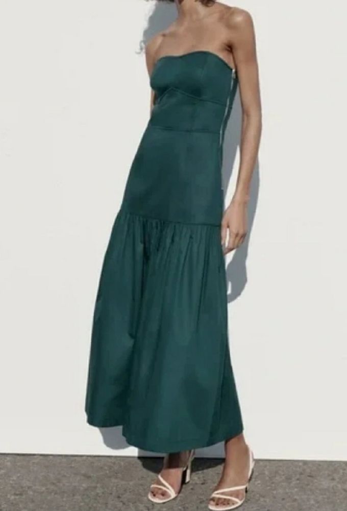 Robe bustier zara