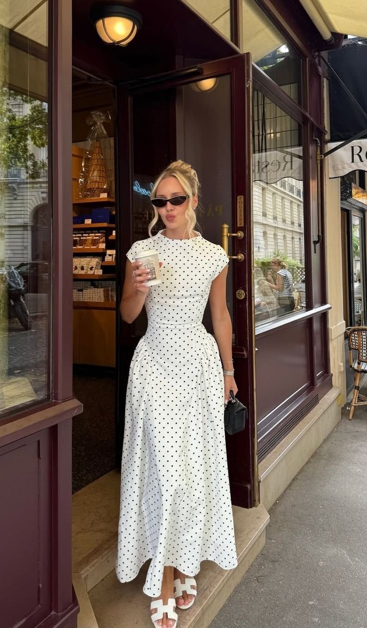 Robe polka dots