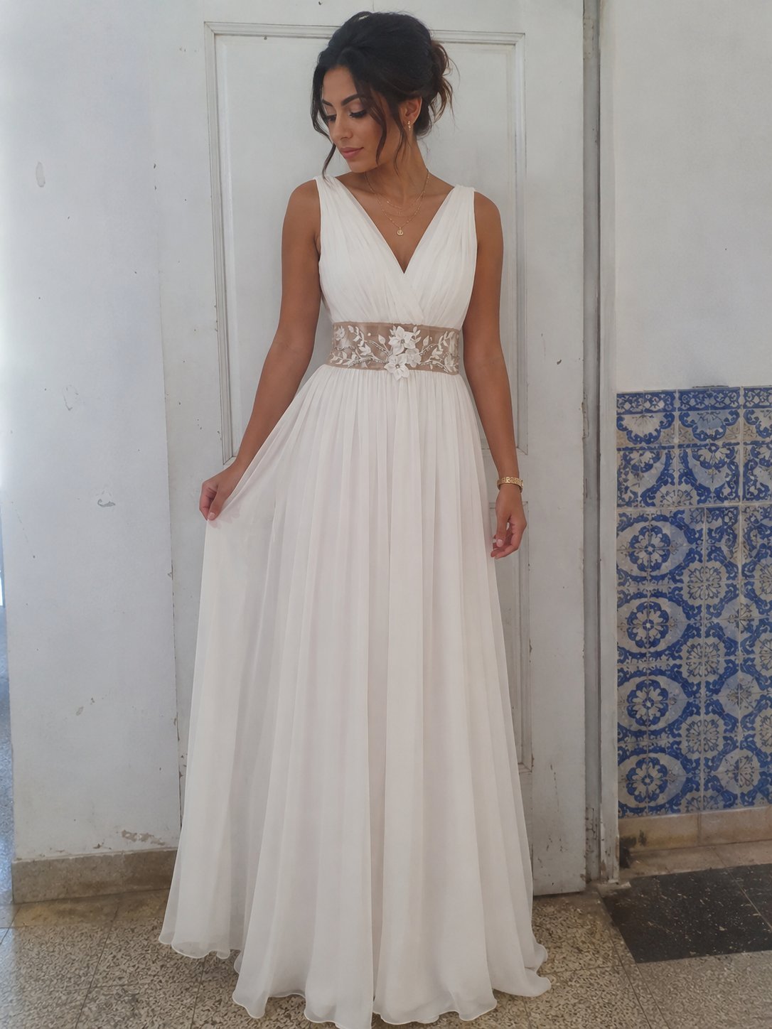 Robe blanche 