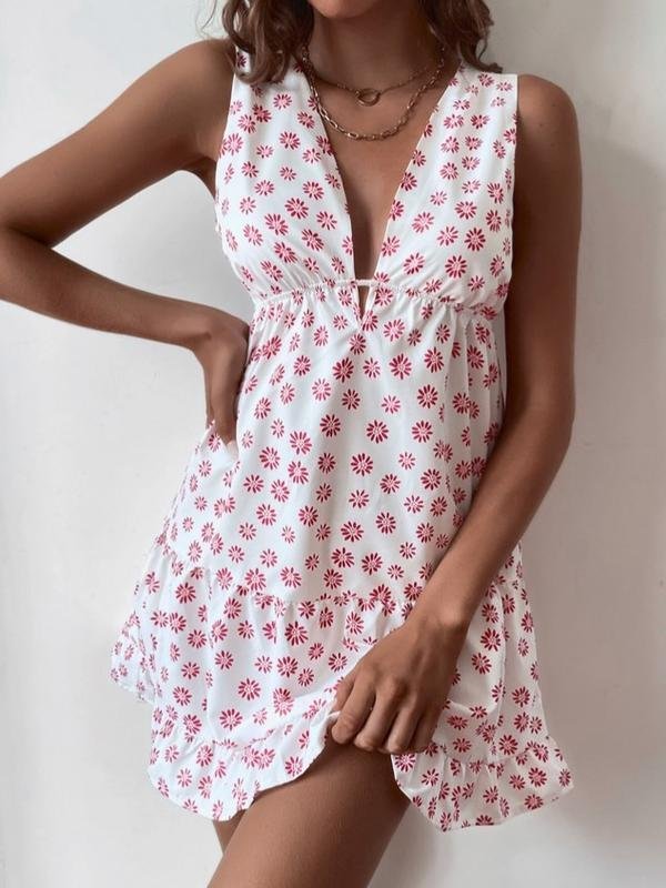 Robe d'été fleurie Pull & Bear – Taille XL