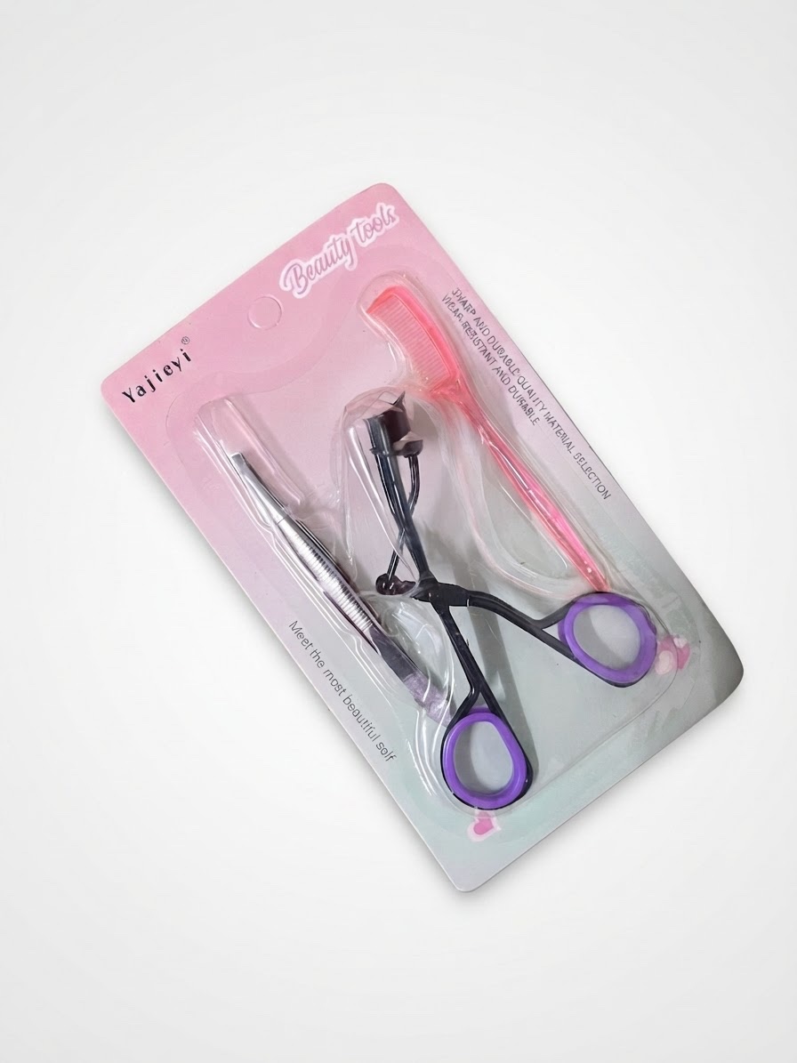 Eyelash curler,pince a epiler,brosse a sourcils
