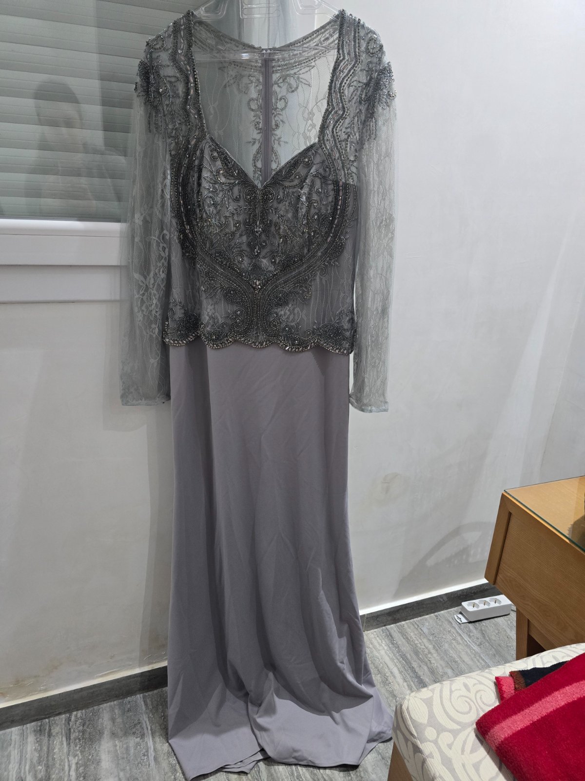 Robe gris mtarza 