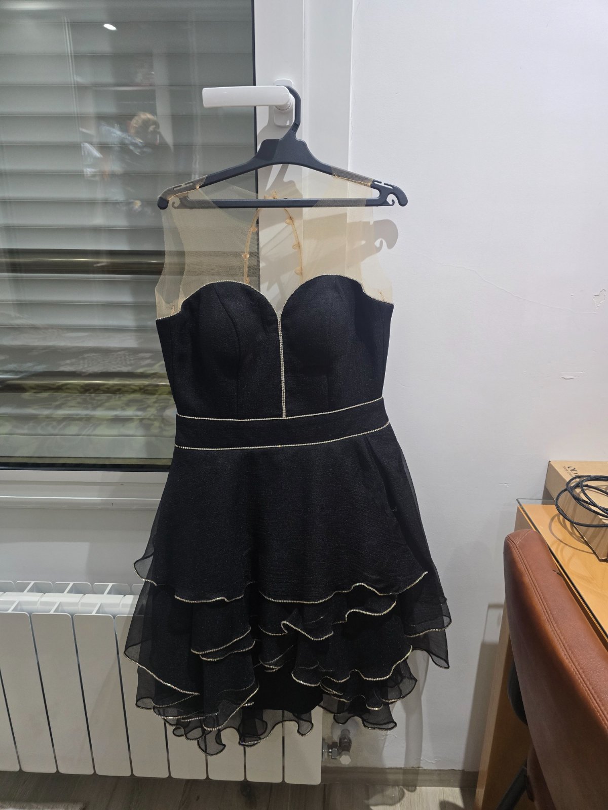 Robe noir soirée 