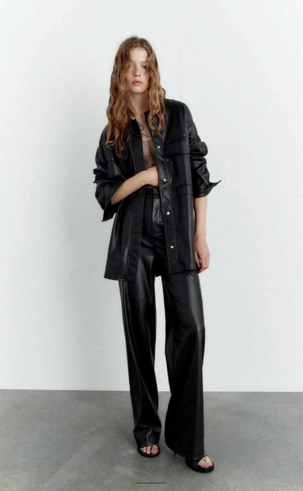 Surchemise oversize zara neuve taillem