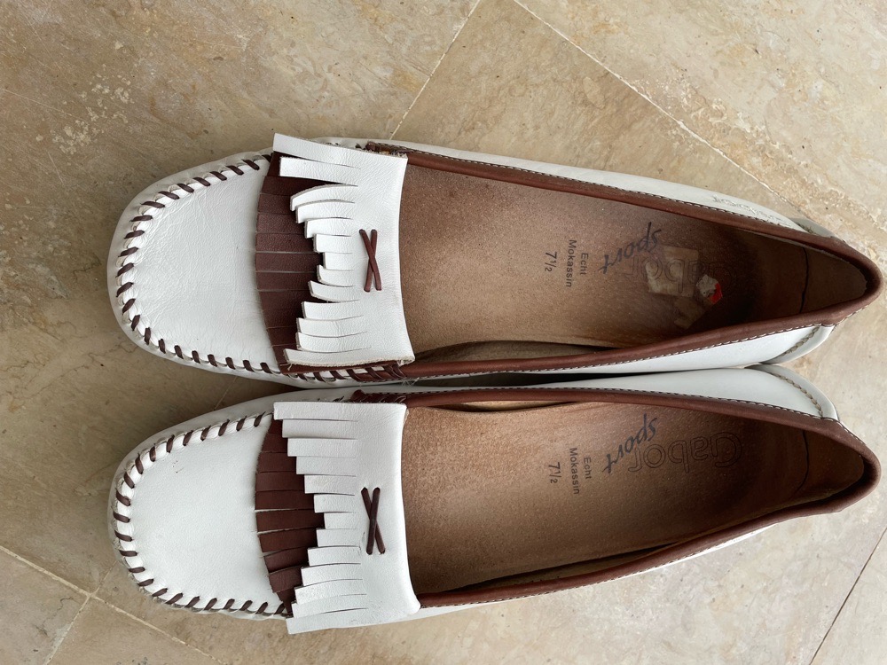 Mocassin cuir veritable gabor ptr41