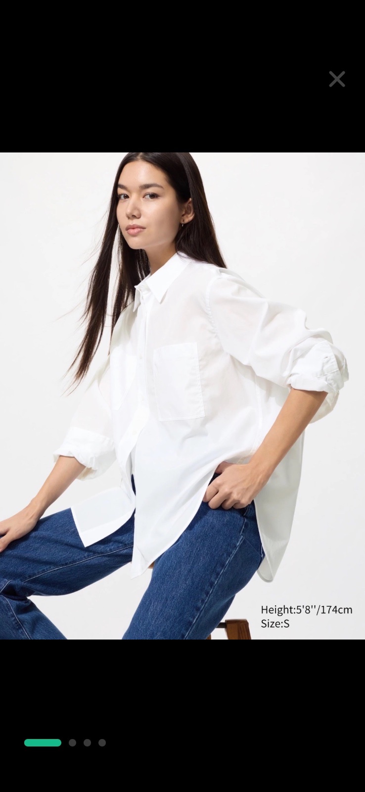 Chemise blanche taille L