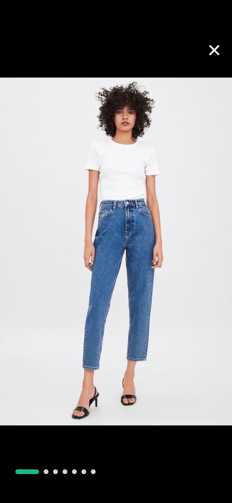 Jeans zara mom fit taille 42