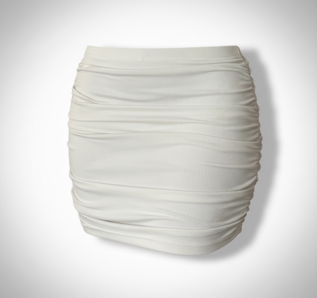 Jupe blanc sexy