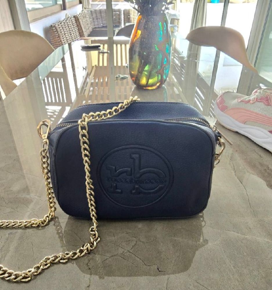 Sac bandoulière Roccobarocco Bleu