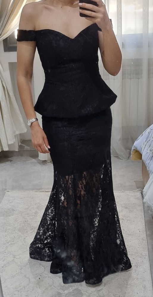 Robe soirée noire 