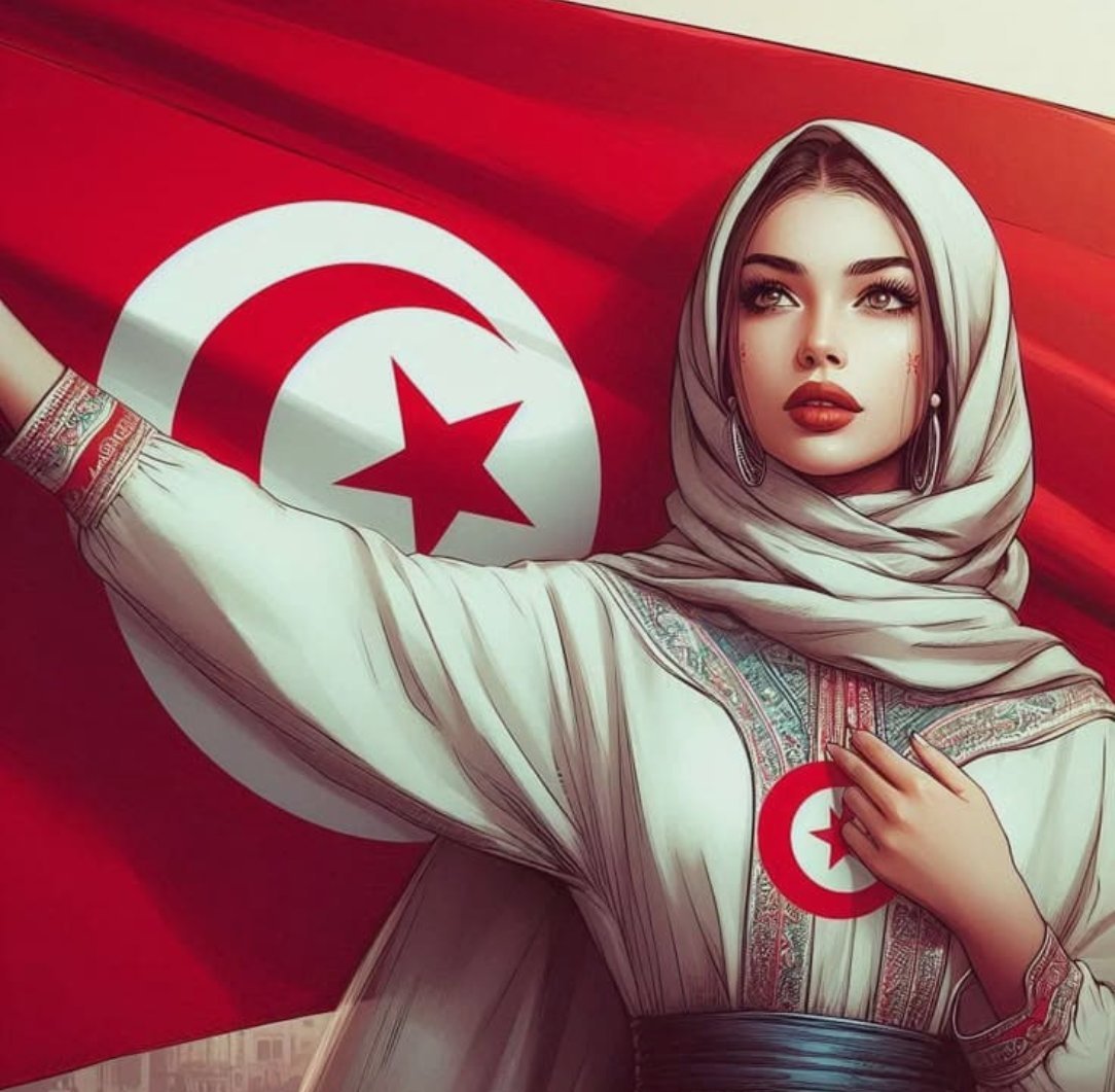 Bonne fete de la femme tunisienne 🇹🇳♥️