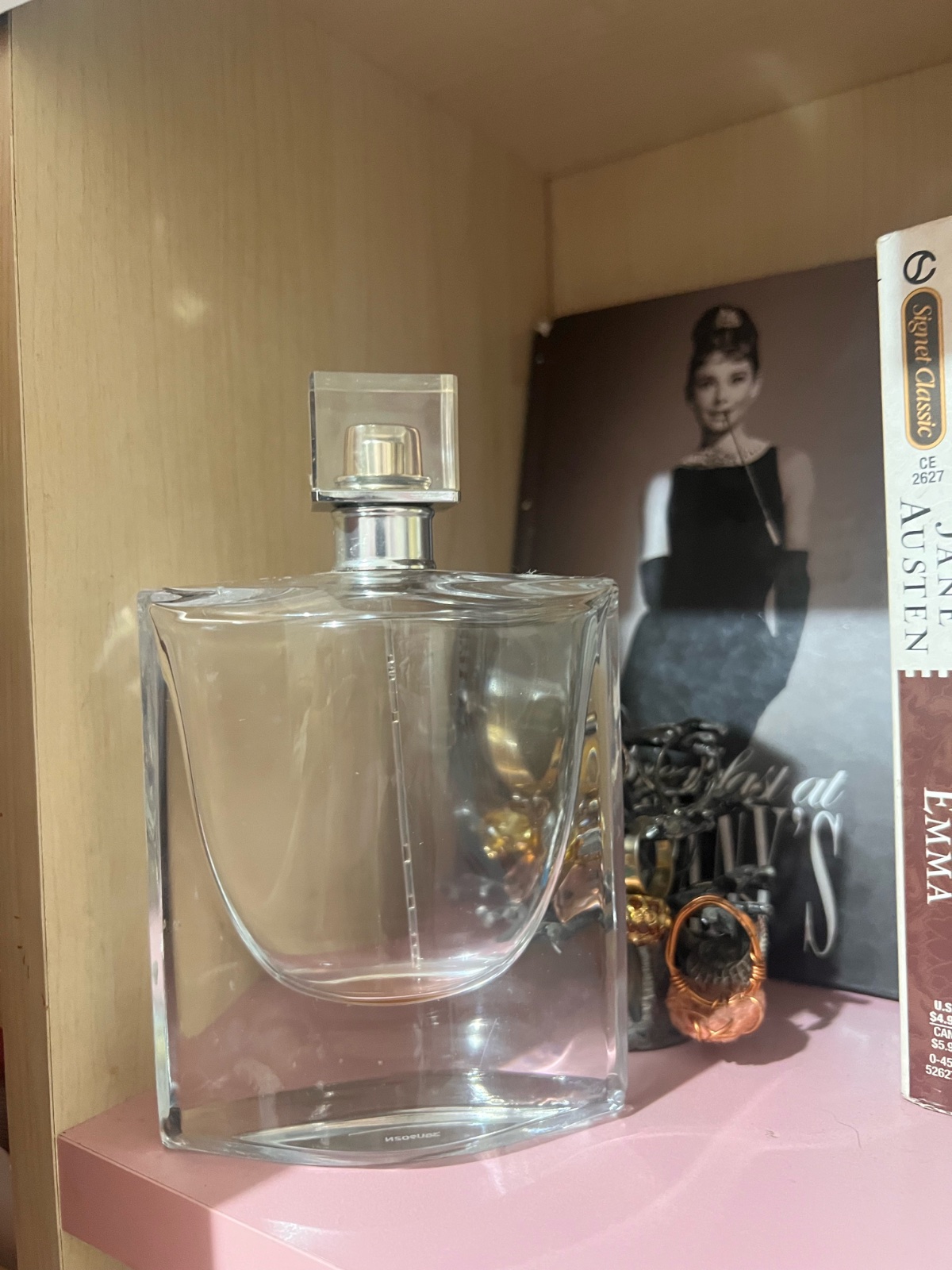 Flacon vide parfum la vie est belle
